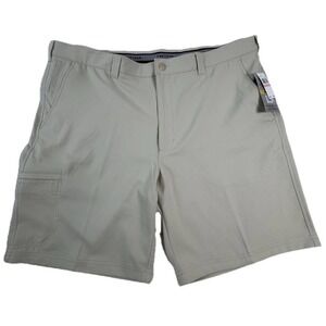 PGA Tour Silver Lining‎ Stretch Waist Khaki Golf Shorts Size 40 MSRP $68 NWT